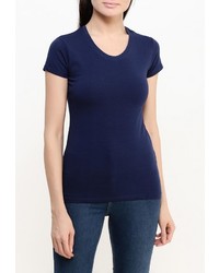 Женская темно-синяя футболка от Emoi