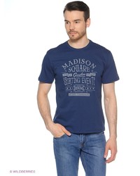 Мужская темно-синяя футболка от F5