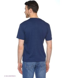 Мужская темно-синяя футболка от F5