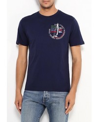 Мужская темно-синяя футболка от F5