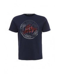 Мужская темно-синяя футболка от F5