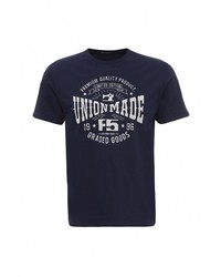 Мужская темно-синяя футболка от F5