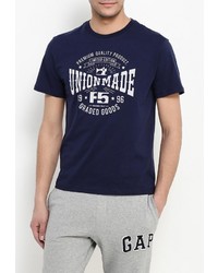 Мужская темно-синяя футболка от F5