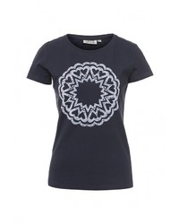 Женская темно-синяя футболка от FiNN FLARE