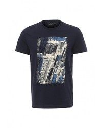 Мужская темно-синяя футболка от FiNN FLARE