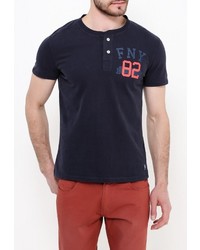 Мужская темно-синяя футболка от Frank NY