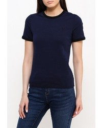 Женская темно-синяя футболка от Fred Perry