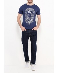 Мужская темно-синяя футболка от Fresh