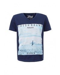 Мужская темно-синяя футболка от Fresh