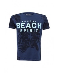 Мужская темно-синяя футболка от Fresh