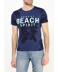 Мужская темно-синяя футболка от Fresh