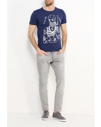 Мужская темно-синяя футболка от Fresh