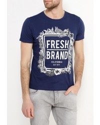 Мужская темно-синяя футболка от Fresh