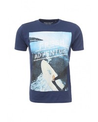 Мужская темно-синяя футболка от Fresh