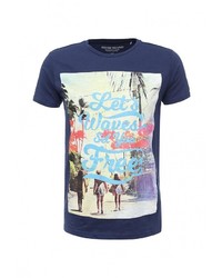 Мужская темно-синяя футболка от Fresh