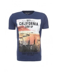 Мужская темно-синяя футболка от Fresh