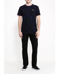 Мужская темно-синяя футболка от G Star