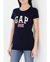 Женская темно-синяя футболка от Gap