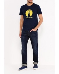 Мужская темно-синяя футболка от Gap