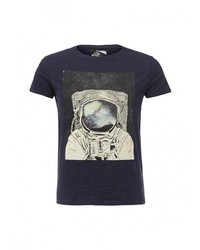 Мужская темно-синяя футболка от Gianni Lupo