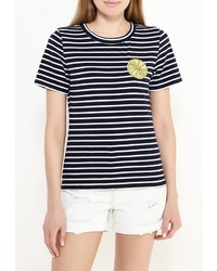 Женская темно-синяя футболка от Glamorous