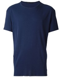 Мужская темно-синяя футболка от Haider Ackermann