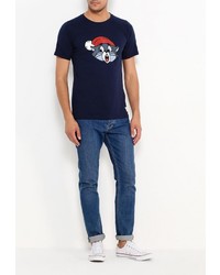 Мужская темно-синяя футболка от Heritage