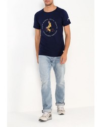 Мужская темно-синяя футболка от Heritage