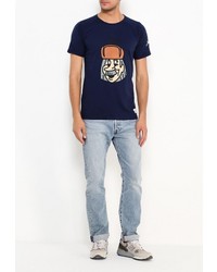 Мужская темно-синяя футболка от Heritage