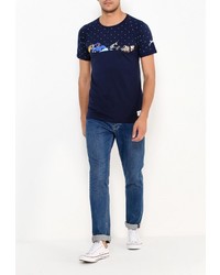 Мужская темно-синяя футболка от Heritage