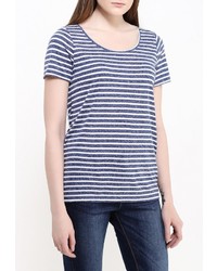 Женская темно-синяя футболка от Ichi