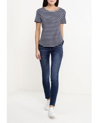 Женская темно-синяя футболка от Incity