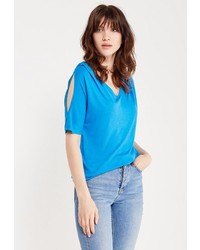 Женская темно-синяя футболка от Incity