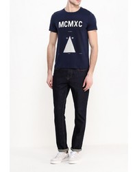 Мужская темно-синяя футболка от Jack &amp; Jones