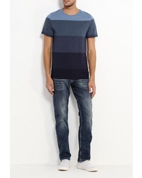 Мужская темно-синяя футболка от Jack &amp; Jones