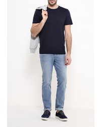 Мужская темно-синяя футболка от Jack &amp; Jones