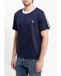 Мужская темно-синяя футболка от JDL Star