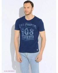 Мужская темно-синяя футболка от Lee Cooper