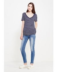 Женская темно-синяя футболка от Levi's