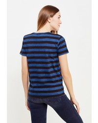 Женская темно-синяя футболка от Levi's