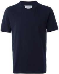 Мужская темно-синяя футболка от Maison Margiela