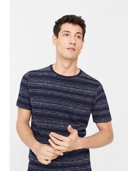 Мужская темно-синяя футболка от Mango Man