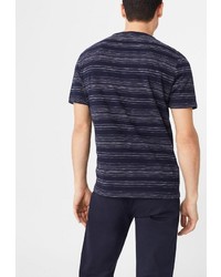 Мужская темно-синяя футболка от Mango Man