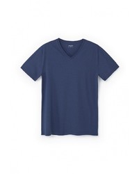 Мужская темно-синяя футболка от Mango Man