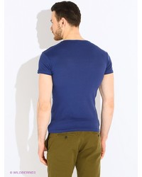 Мужская темно-синяя футболка от Marco Masini
