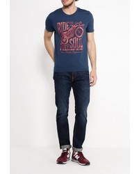 Мужская темно-синяя футболка от Mavi