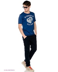 Мужская темно-синяя футболка от Meltin Pot