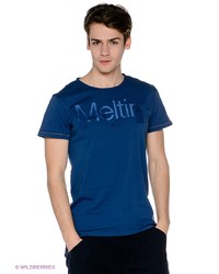 Мужская темно-синяя футболка от Meltin Pot