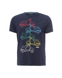 Мужская темно-синяя футболка от Merc