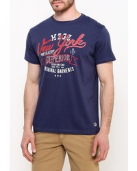 Мужская темно-синяя футболка от Mezaguz